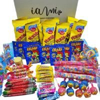 Chuches Cumpleaños, Chuches para Piñatas, Navidad, Cabalgatas, Fiestas Infantiles - Mega Pack 100 Unid - Surtido de Chuches, Gominolas, Golosinas, Caramelos. [IAMI] - details 0