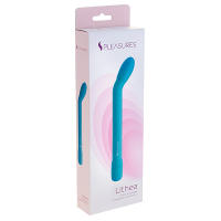 Vibrador S Pleasures Lithea Turquesa Recargable USB - Estimulación Punto G - details 2