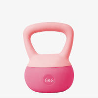 ALLINLIFE Hot Selling Home Fitness Pesa Rusa 2kg, 4kg, 6kg, 8kg, 10kg, 12kgTraining Gym Strength Floor Protect PVC iron sand Soft Kettlebell,Superficie de Caucho Blando Pesa - details 4