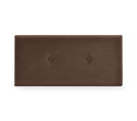 DHOME Cabecero de Polipiel o Tela Acualine Liso con Botones Tapizado Colores Cabezal Lujo Cama Dormitorio Moderno Acolchado (Marrón Tela) - details 3