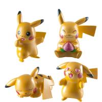 POKEMON 20th Aniversario Pikachu Exclusive (mini figuras pack 4 unidades) VERSION 1 tamaño 4 centímetros - details 0