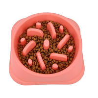 Comederos para Perros Comedero, Tazón para Mascotas alimentador Lento, Diseño Antideslizante Divertida Alimentación interactiva Gatos y Perros Cuenco - details 2