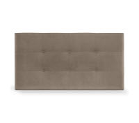 DHOME Cabecero Capitone Tapizado Polipiel o Tela Acualine con 8cm de Grosor Cabezales de Cama Acolchado Capitoné Cabeceros de Cama (Tierra Tela) - details 3