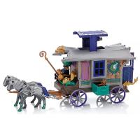 Playmobil Carruaje de Mercaderes Novelmore Violet Vale (70903) carro con caballos y figura de mago Armathor - details 4