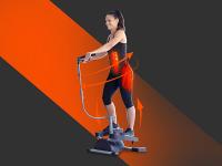 Bonplus BP | Stepper Fitness | Cardio Twister | Máquina de Step | Elíptica | Mini Pedal Multifuncional | Ejercita Glúteos, Piernas, Cintura, Abdominales y Brazos | Pantalla Digital de Control | Fitness - details 6