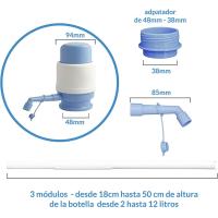 Dispensador de Agua para garrafas, Bomba de Agua para garrafas, dispensador Agua para garrafas de 5 6 8 10 y 12 litros, dispensador de Agua Universal para garrafas, dispensador para garrafas Agua - details 1