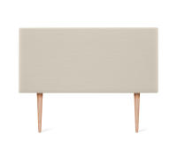 DHOME Cabecero de Lino Natural Liso Cabezal Tapizado Cama Dormitorio Moderno Top Trending (Beige Lino) - details 7