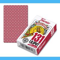 Fournier Baraja española 40 cartas Liliput modelo 131 enana miniatura cartas tradicionales Reverso rojo Coleccionable Coleccionista Tute Mus Brisca Ideal para hacer solitarios o jugar al bingo De bolsillo De viaje - details 4