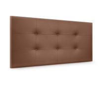 DHOME Cabecero Capitone Tapizado Polipiel o Tela Acualine con 8cm de Grosor Cabezales de Cama Acolchado Capitoné Cabeceros de Cama (Arcilla Polipiel) - details 0