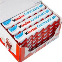 Chocolatina Kinder Maxi - FECHA CONSUMO PREFERENTE 25.07.2025 - Barrita de chocolate con leche Kinder rellena de crema de leche - Cada barrita pesa 21 gramos y va envuelta individualmente - Caja de 36 chocolatinas - details 2