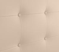 DHOME Cabecero Capitone Tapizado Polipiel o Tela Acualine con 8cm de Grosor Cabezales de Cama Acolchado Capitoné Cabeceros de Cama (Beige Polipiel) - details 4