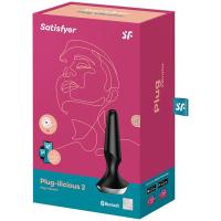 SATISFYER MODELO ILICIOUS 2 PLUG ANAL CON VIBRACIÓN Y CONTROL APP COLOR NEGRO - details 2