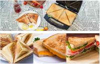 AIGOSTAR 300002RFU Sandwichera,Revestimiento Antiadherente, Piloto LED Indicador Temperatura. (800W) - details 2
