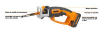 Worx WG894 Serrucho multifunción a batería de 20V - details 1