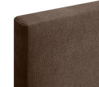 DHOME Cabecero Capitone Tapizado Polipiel o Tela Acualine con 8cm de Grosor Cabezales de Cama Acolchado Capitoné Cabeceros de Cama (Marrón Tela) - details 5