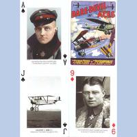 Piatnik Baraja de poker de 54 cartas Aviadores y aviones de la primera guerra mundial Fotografías originales y posters Historia Bélico Juego mesa Jugar Adultos Colección Coleccionable Poquer - details 3