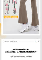 FREES COPES Pantalones Deportivos de Verano para Mujer，seamless yoga leggings - details 5