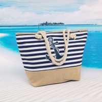 Bolsa Multi-uso Impermeable con cremallera. Rayas (mod. 51643 - 54x37x16.5cm), Lisa (mod.50738 - 58x37x17), Estampado (mod.50753 - 53x40x15), Estampado Brillo (mod. 5163), Corcho Estampado (mod. 51633), Nevera de Playa (mod. 50685 - 31x23x23) - details 5