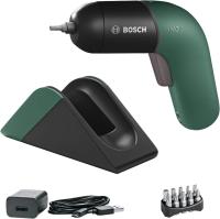 Bosch atornillador a batería IXO Set (6.a generación, verde, recargable con su estación de carga o cable micro-USB, regulación de la velocidad, en caja) - details 0