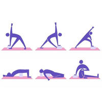 Ladrillo de yoga pilates fitness apoyo de EVA para entrenamiento ejercicio en casa bloque para ejercicios con inestabilidad - details 2
