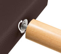 DHOME Cabecero Capitone Tapizado Polipiel o Tela Acualine con 8cm de Grosor Cabezales de Cama Acolchado Capitoné Cabeceros de Cama (Chocolate Polipiel) - details 9