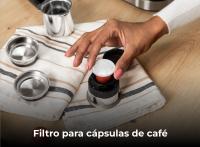 Cafetera Express Cecotec Cafelizzia 790 Steel Duo, Espressos y Cappuccinos, Doble Salida, 20 Bares Presión, 1350 W, Vaporizador Orientable, Accesorio Cápsulas - details 6