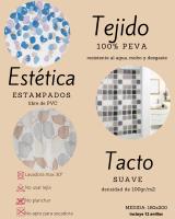 Novotextil - Cortina de Ducha PEVA Resistente Al Agua y Moho con Diseños Estampados. Cortina de Baño Impermeable - details 0