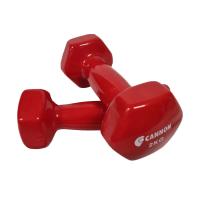 Juego de dos Pesas de Vinilo, 1, 1.5, 2, 3, 4, 5 Kg, set de Mancuernas de gimnasio para entrenamiento fitness y musculación, pesas hexagonales de vinilo, material de deporte. - details 4