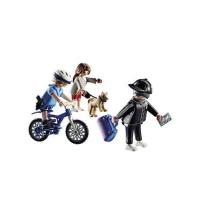 Playmobil bicicleta policía persecución del carterista (70573) City Action - details 1