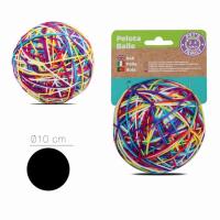 COTTECOTA-Pelota para gato Diametro 10 cm Bola Hilos Gato Juguete para mascota Juguete para gato Hilo de Lana Gato Gato Juguete para Gatos Interactivos Coloridas Bolas Mordeduras Resistentes a Mordida Juguetes De Mascar Gatito Entrenamiento Ref.11294 - details 2