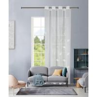 STARLEY- Cortina para Ventana Dormitorio Translúcidas Visillos Paneles para Ventanas Sala para Niños Sala Comedor 1Piezas 150×260cm Blanco - details 2