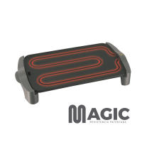 Jata Plancha de Asar Eléctrica Antiadherente Fabricada en España con resistencia M Magic, Superficie: 46 x 28 cm, Libre de PFOA, 2500 W de potencia [Clase de eficiencia energética A] - GR555A - details 2