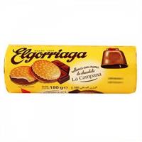 Galletas ElGorriaga 180 gramos - Galleta rellena de crema de chocolate - Caja de 24 unidades - details 0