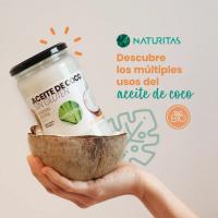 Aceite de Coco Bio Sin Gluten 500 ml NATURITAS  Nutritivo e Hidratante  Ideal para cocinar  Aceite de coco virgen extra - details 0