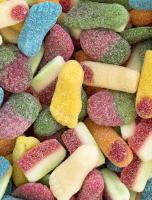 Golosinas de Vidal Megasurtido Ácido 14 bolsas de 90 g - Megasurtido ácido compuesto por fresas, dedos y pies. Todo un mix de clásicos recogidos en una única bolsa. Predominan el sabor fresa y frambuesa - Sin gluten y sin grasa - details 3