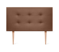 DHOME Cabecero Capitone Tapizado Polipiel o Tela Acualine con 8cm de Grosor Cabezales de Cama Acolchado Capitoné Cabeceros de Cama (Arcilla Polipiel) - details 8