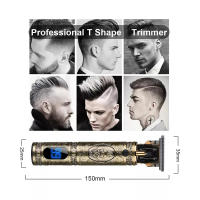 Máquina de Afeitar Eléctrica Recargable para Hombre, Cortadora de Pelo para Barba y Cabello, Barbero, maquinilla de afeitar, recortadora de barba - details 1