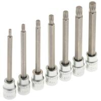 JUEGO DE VASOS LARGO PUNTA XZN PARA CARRACA 3/8" M4 A M10 - details 1