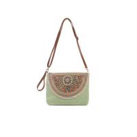 S&LE CHIC - Bolso de Diseño Crochet Paja para Mujer, Gran Capacidad, Ideal para Vacaciones - details 1