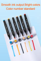 Art Markers Rotulador permanente de graffiti con doble punta, Juegoderotuladoresdedoblepuntaparaestudiantes,Setde36/60/80/120colores,marcadoresdeanimaciónparamarcapáginas,dibujo,pintura,suministrosdearteescolar, pintar, subrayar - details 4
