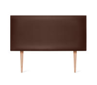 DHOME Cabecero de Polipiel o Tela AQUALINE Liso Cabeceros Cabezal Tapizado Cama Lujo (Chocolate Polipiel) - details 7