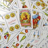 Fournier Pack 2 barajas españolas de 40 cartas Total 80 cartas Modelo número 12 Reverso rojo y azul En celofán Sin caja Resistencia y durabilidad Buena calidad Deslizamiento perfecto Ideal para jugar al mus tute brisca o solitarios - details 7