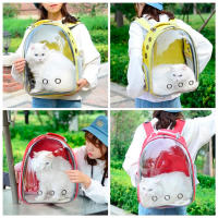 Mochila Transportín para Mascotas, Bolsa de Transporte Ventilada Portátil para Cachorros, Mochila de Viaje para Mascotas, Bolso Transparente para Todo Tipo de Mascotas, Asas Ajustables, Fácil de Transportar - details 2