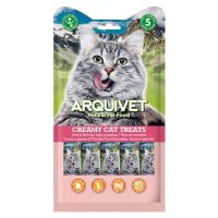 Premios para Gatos 5 unidades, Alimento liquido con Atún y Gambas Arquivet - details 0