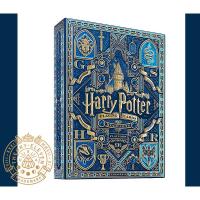 Cartamundi USPCC Theory11 Harry Potter Gryffindor roja Raven claw azul Slytyherin verde Hufflepuff amarillo Casas Baraja de poker en alta calidad Estuche en relieve con foil Música Adultos Colección Coleccionable Magia Trucos - details 8