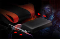 Silla de gaming CON repozapiel Oficina Soporte Lumbar Giratoria Escritorio Sillon Ruedas Despacho casa sillas profesional LOL ordenador WCG CON Reposapiés - details 6