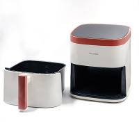 OstarkDom Freidora de aire sin Aceite 5.5L, Freidora de aire caliente, 5.5L, 6L Panel táctil, 10 programas preestablecidos, Regulable hasta 200 ° C, Temporizador 60 minutos, Apagado automático, 1400W "Tamaño Elegible" - details 2