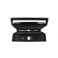 Jata Parrilla Eléctrica Grill de asar doble/parrilla eléctrica con 2 placas de cocinado de 29 x 24 cm, Apertura 180º, Placa superior basculante, Control de temperatura, Bandeja recogesalsas - JEGR1913 - details 3