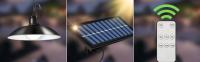 - 2 Lámparas Colgantes Solares Exteriores 30LED con Control Remoto y Panel Solar. Lámpara de Techo IP44 - details 2