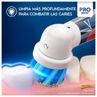 Oral-B Pro Kids cepillo de dientes eléctrico, 1 mango de Spider-Man de Marvel, 1 cabezal, 1 estuche de viaje, apto para niños mayores de 3 años - details 3